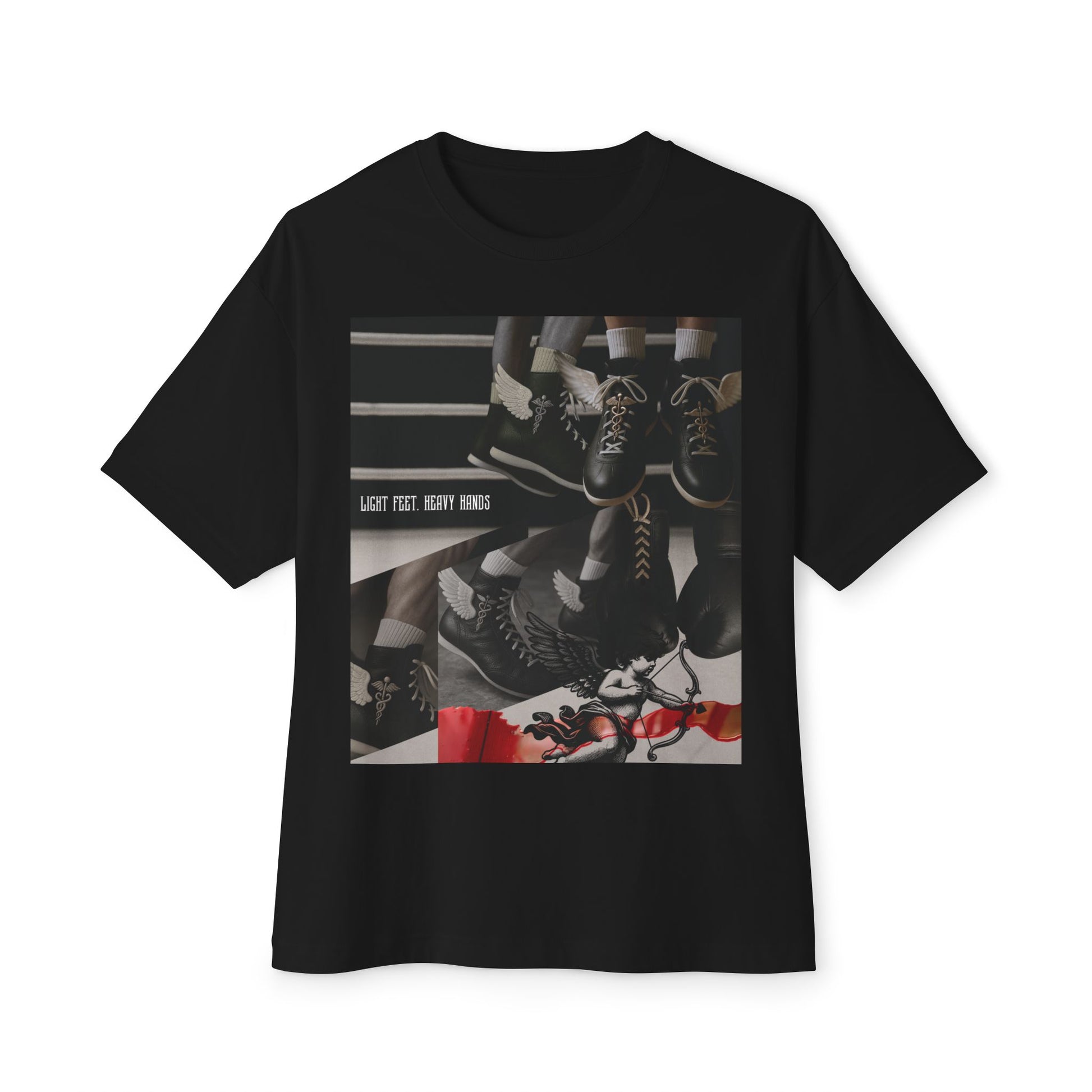 “Light Feet Heavy Hands” Oversized Tee