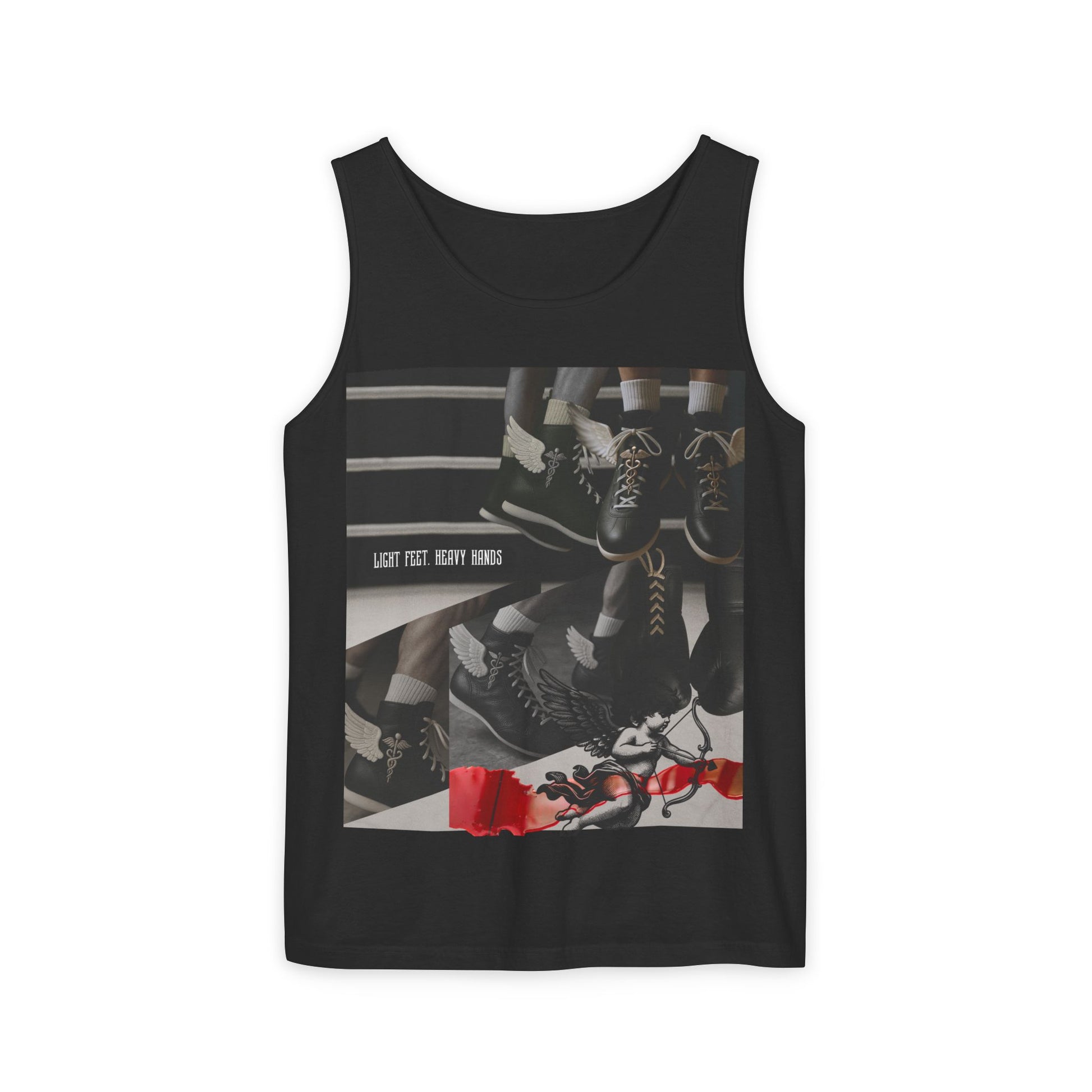 “Light Feet Heavy Hands”  Tank Top