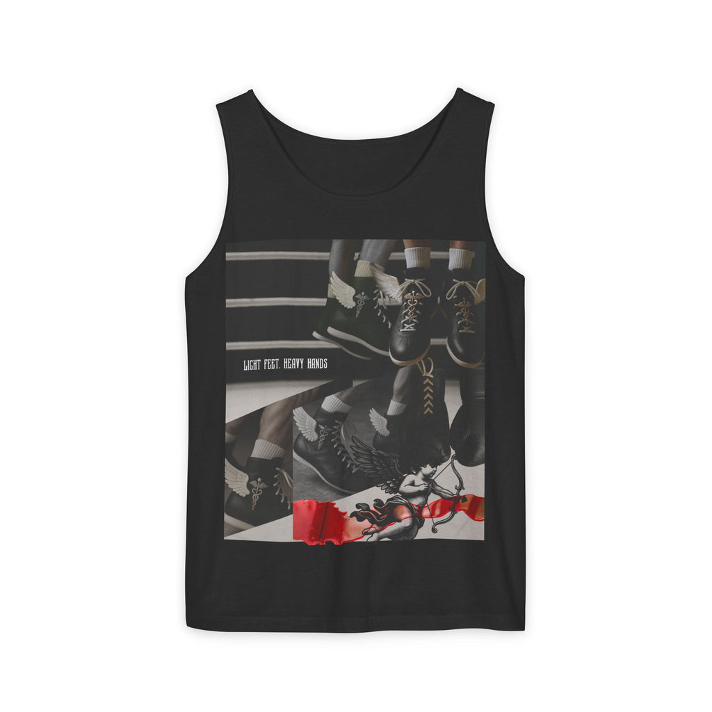 “Light Feet Heavy Hands”  Tank Top